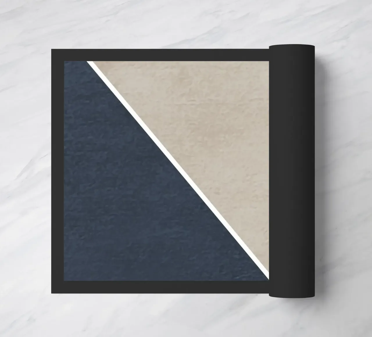 abstract geometric 3 colors zerbino da vintageshop