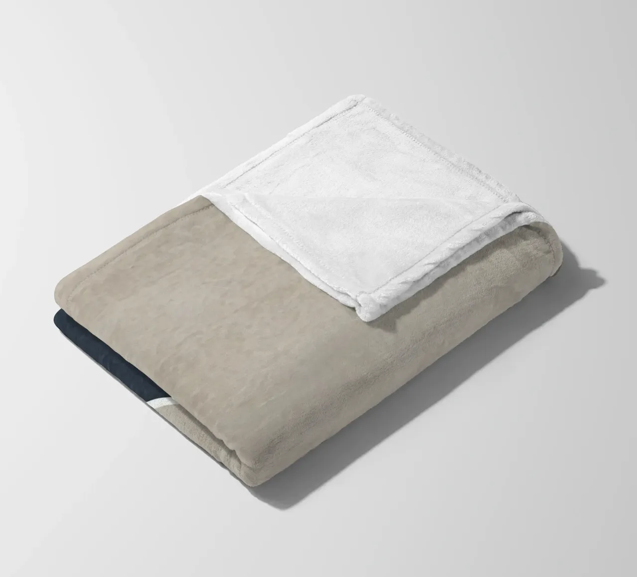 abstract geometric 3 colors coperta in pile da vintageshop