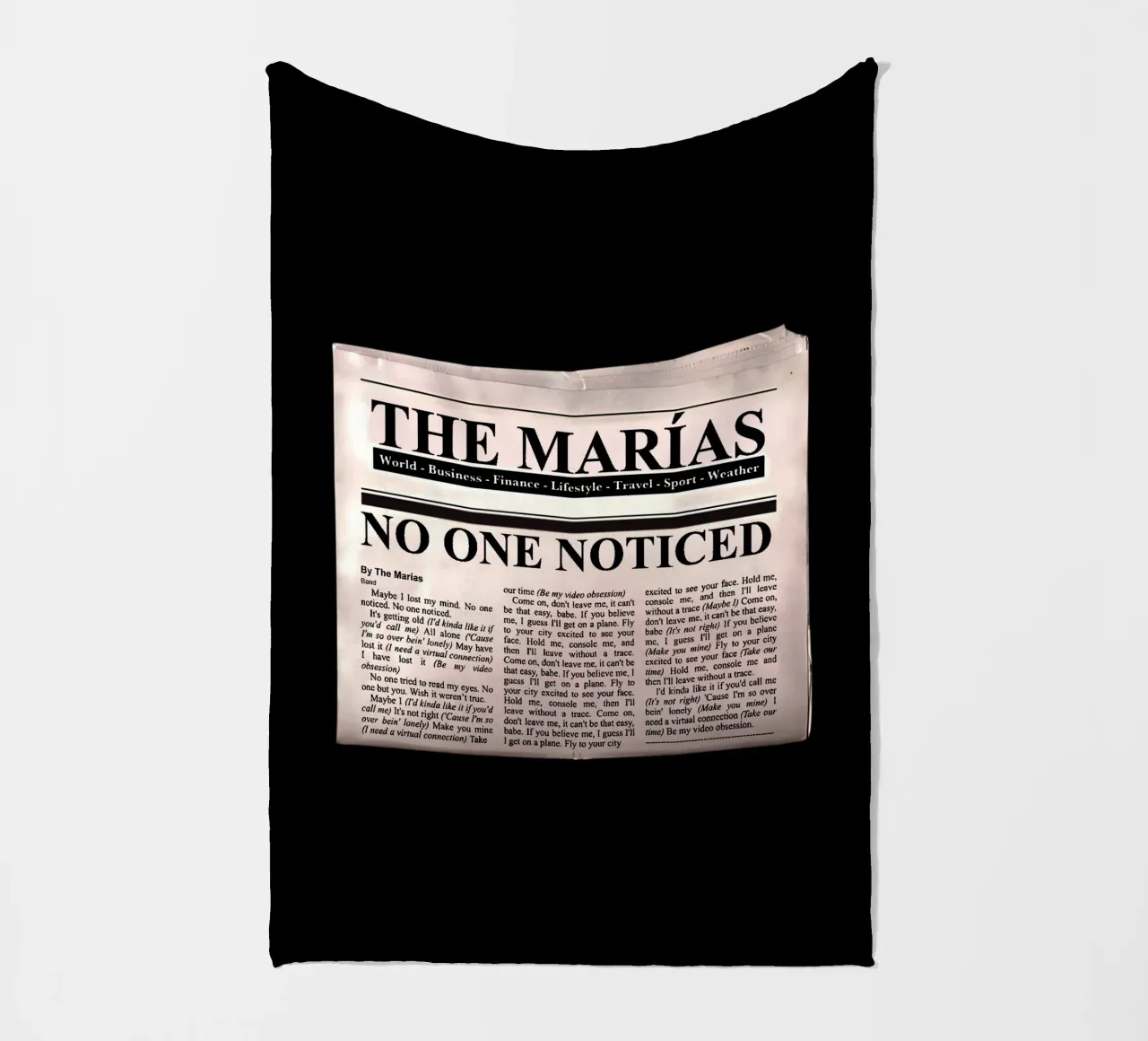 The Marias - Pop coperta in pile da Gage Gottlieb