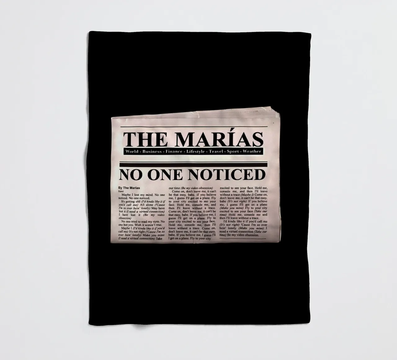 The Marias - Pop coperta in pile da Gage Gottlieb