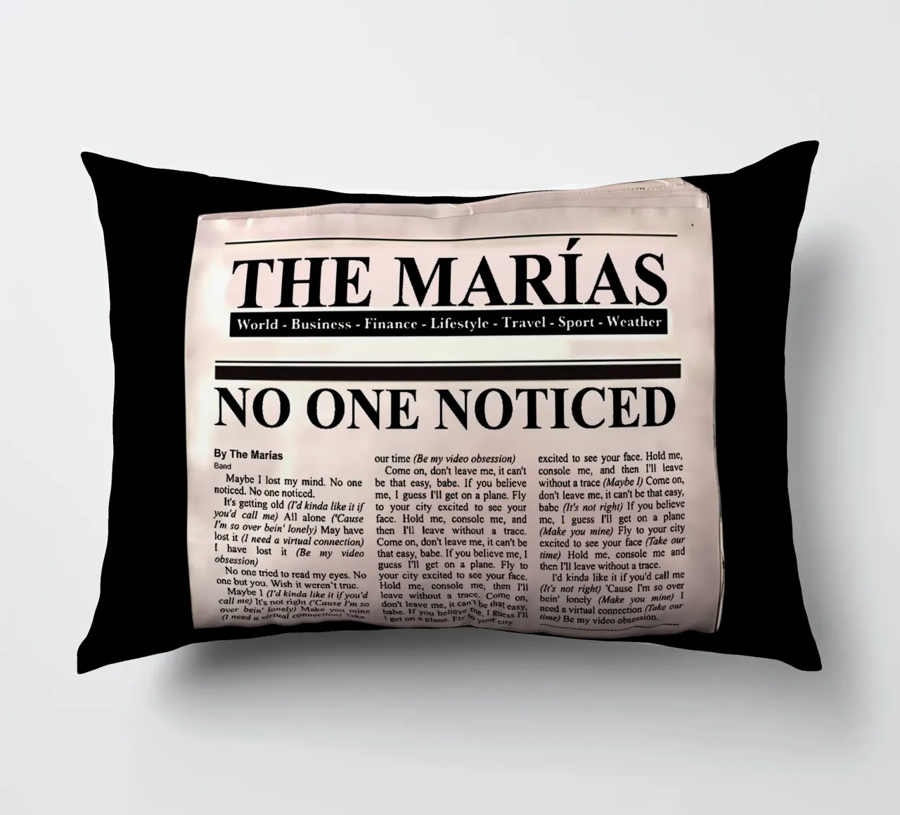 The Marias - Pop cuscino da Gage Gottlieb