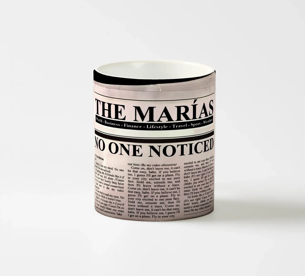The Marias - Pop tazza in ceramica da Gage Gottlieb