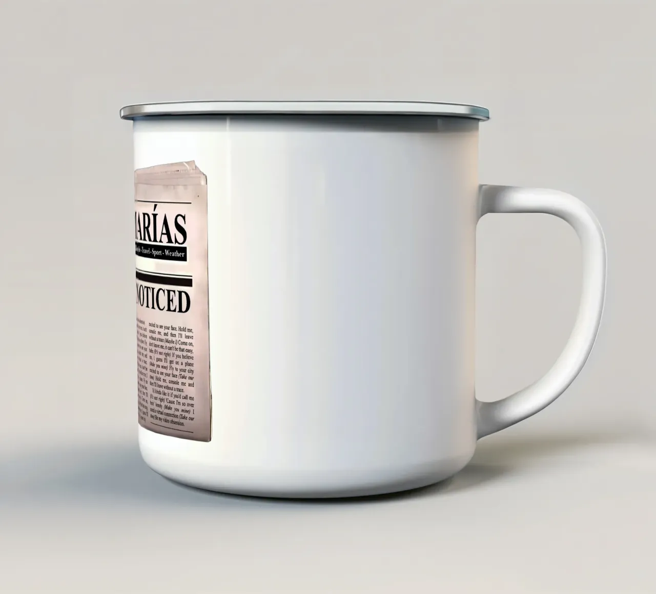 The Marias - Pop tazza in smalto da Gage Gottlieb