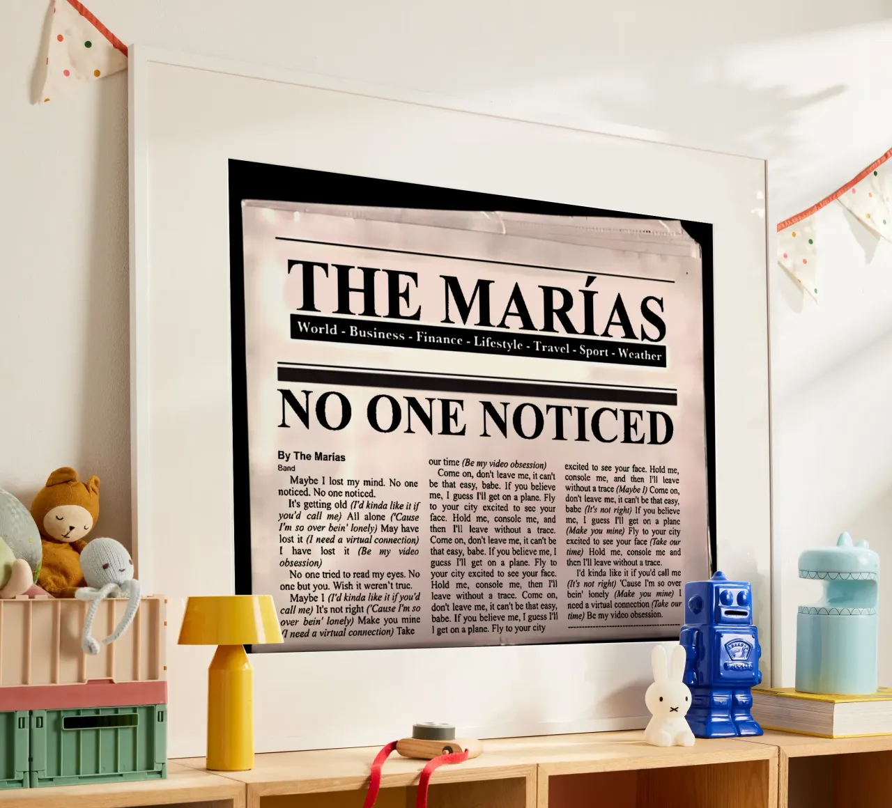 The Marias - Pop carta hahnemühle da Gage Gottlieb