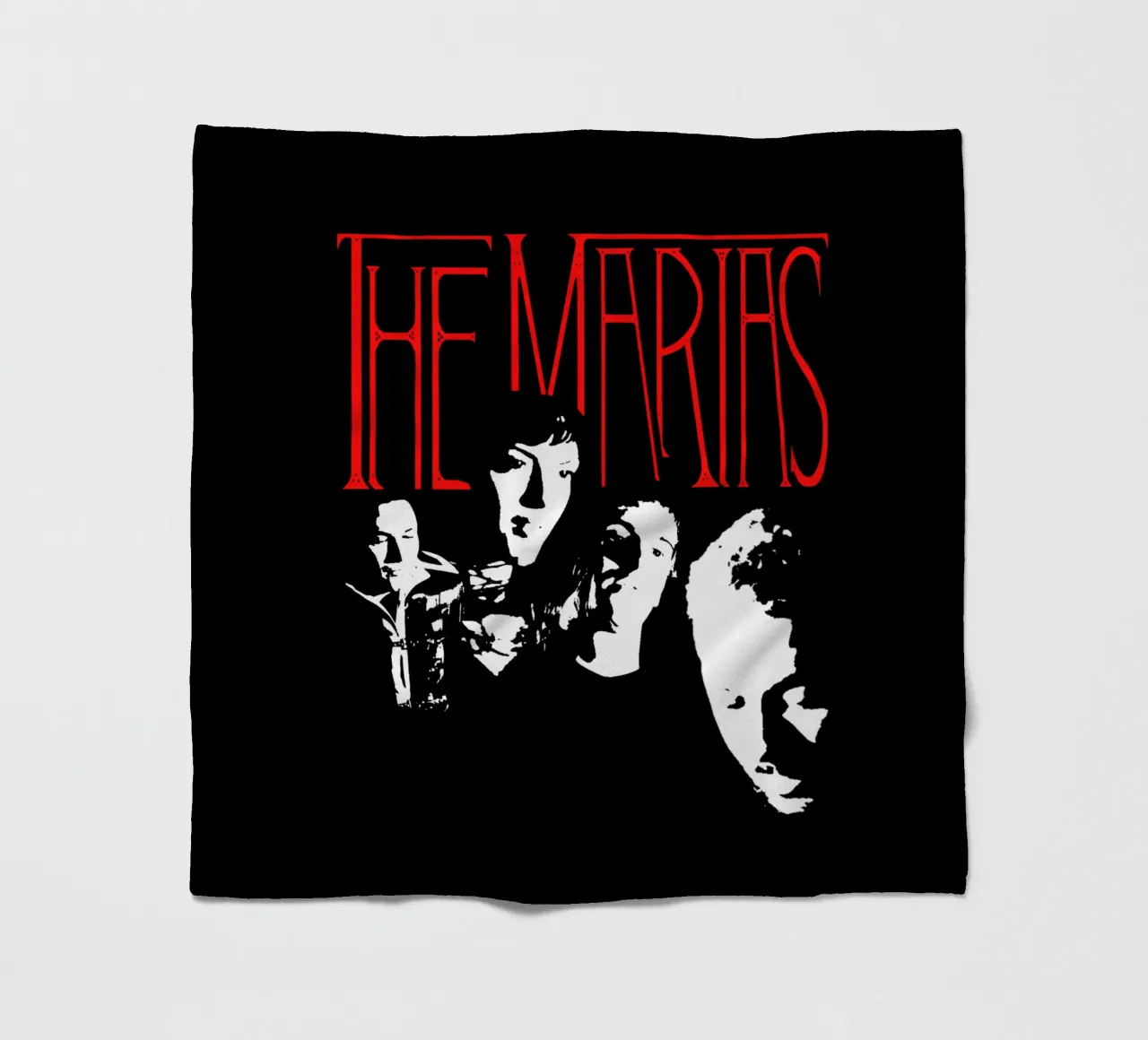 The Marias - Typography And Silhouette coperta in pile da Gage Gottlieb