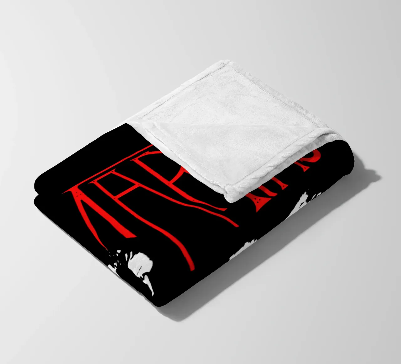 The Marias - Typography And Silhouette coperta in pile da Gage Gottlieb