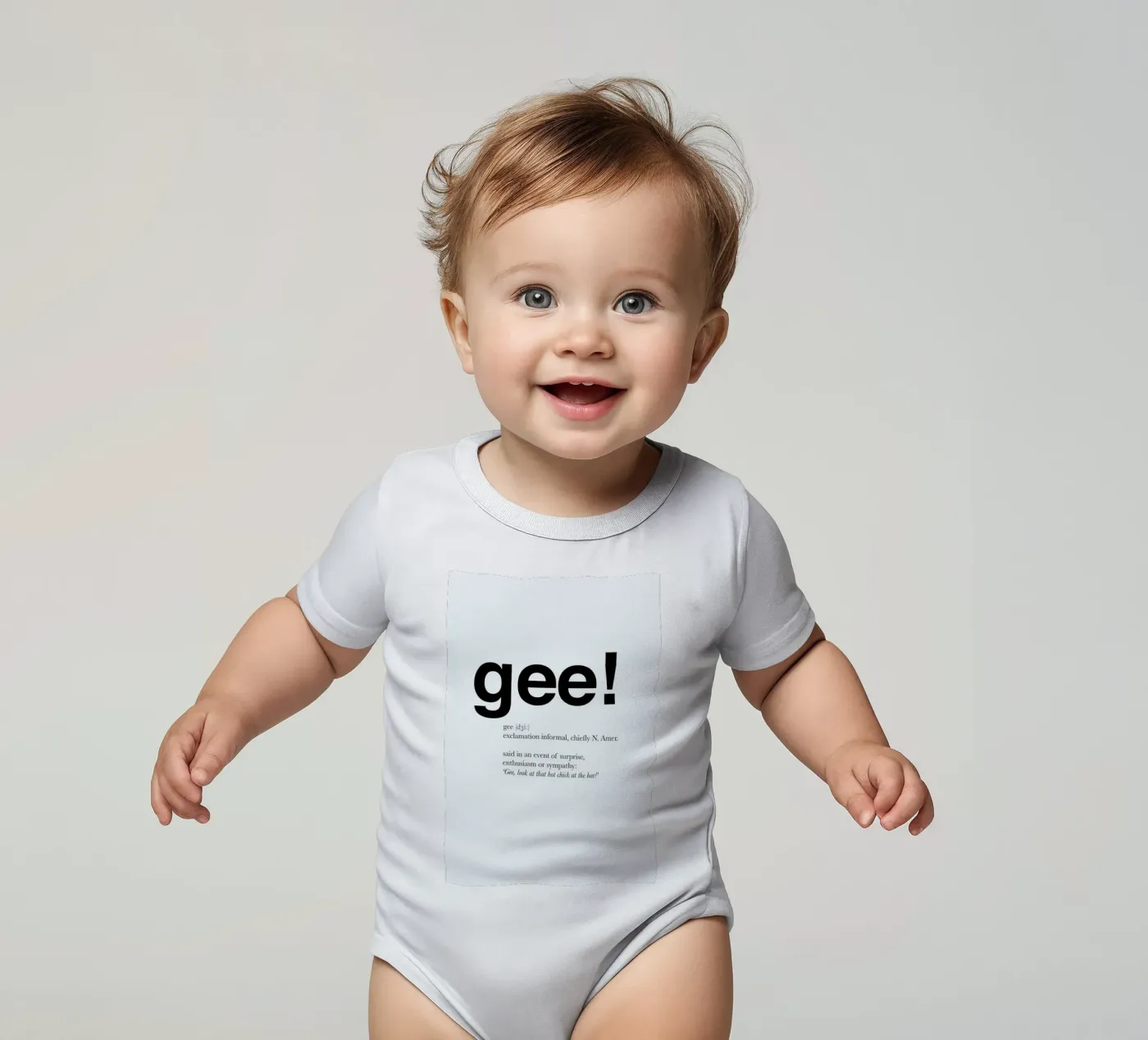 The gee interjection body bébé de Matěj Kašpar Jirásek