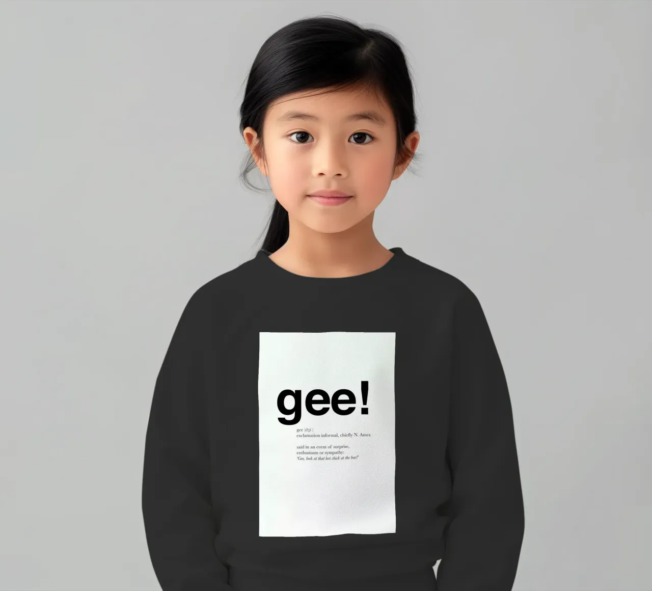 The gee interjection felpa bambino da Matěj Kašpar Jirásek