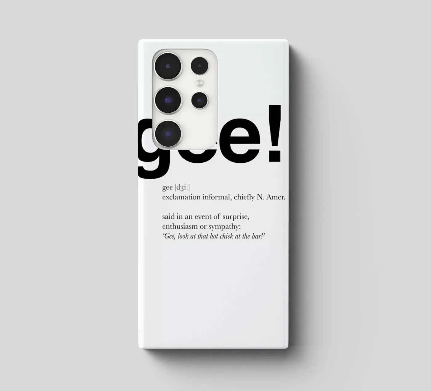 The gee interjection coque samsung de Matěj Kašpar Jirásek