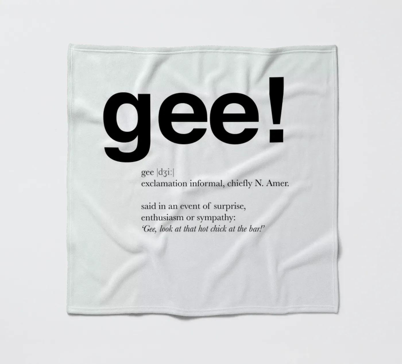 The gee interjection plaid polaire de Matěj Kašpar Jirásek