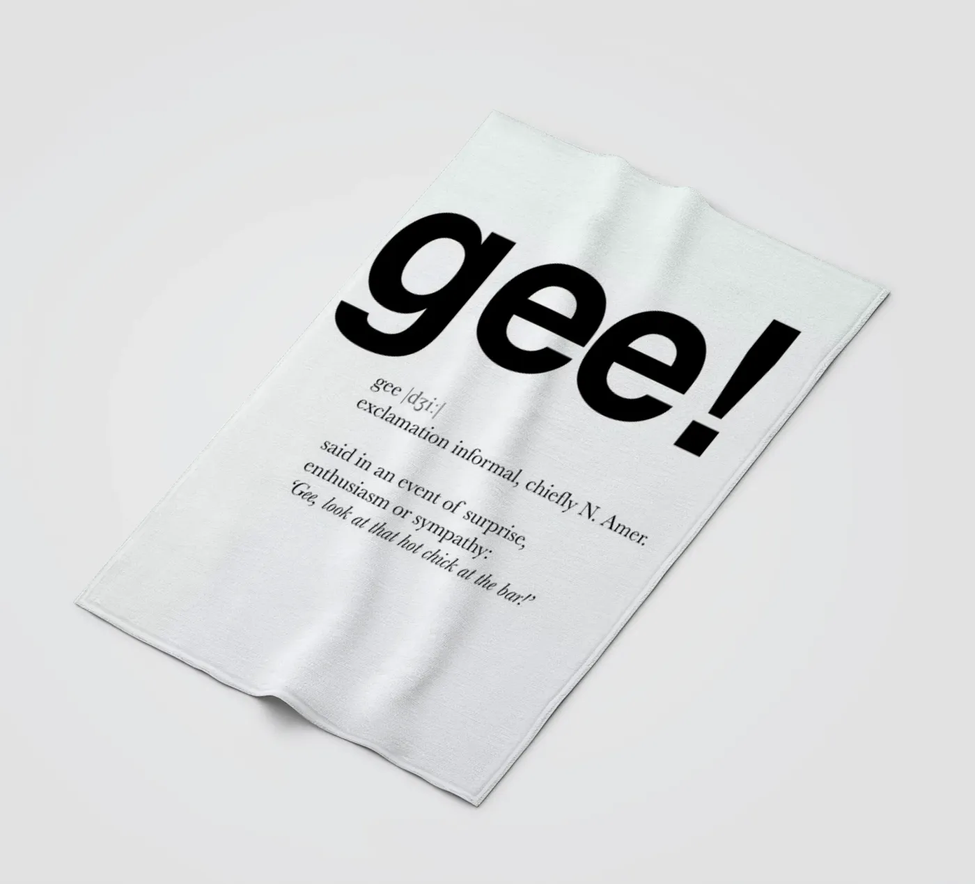 The gee interjection plaid polaire de Matěj Kašpar Jirásek