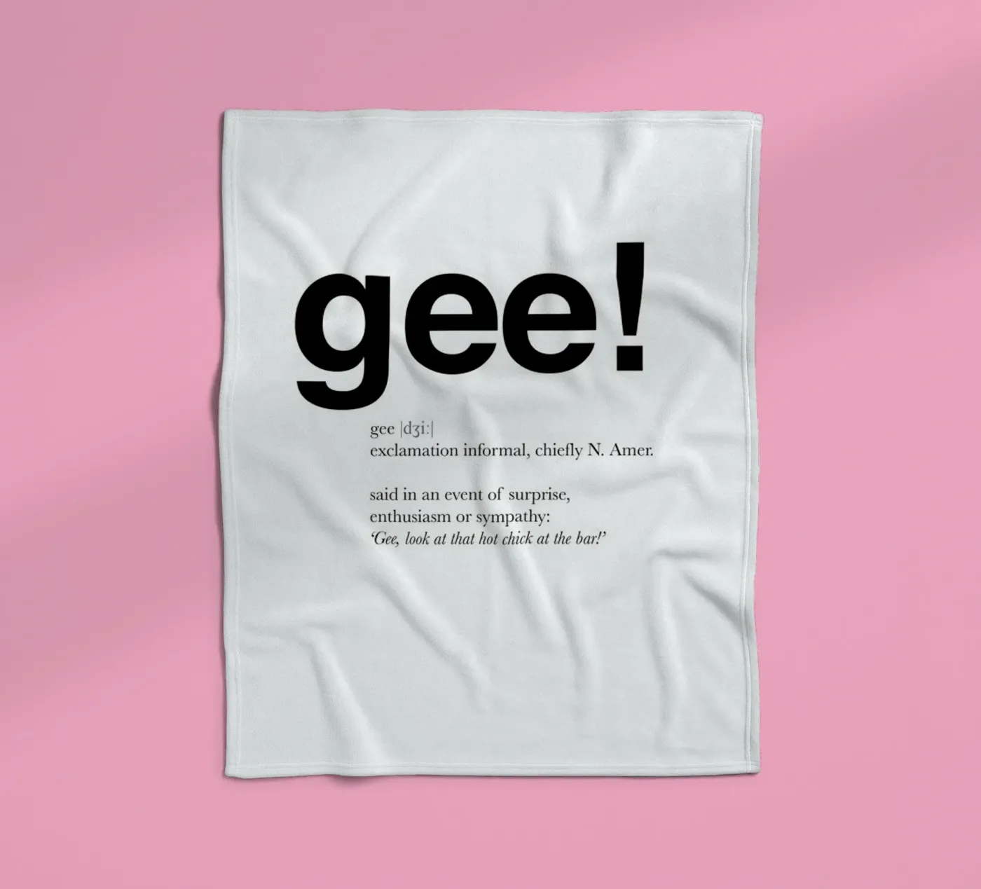 The gee interjection plaid polaire de Matěj Kašpar Jirásek