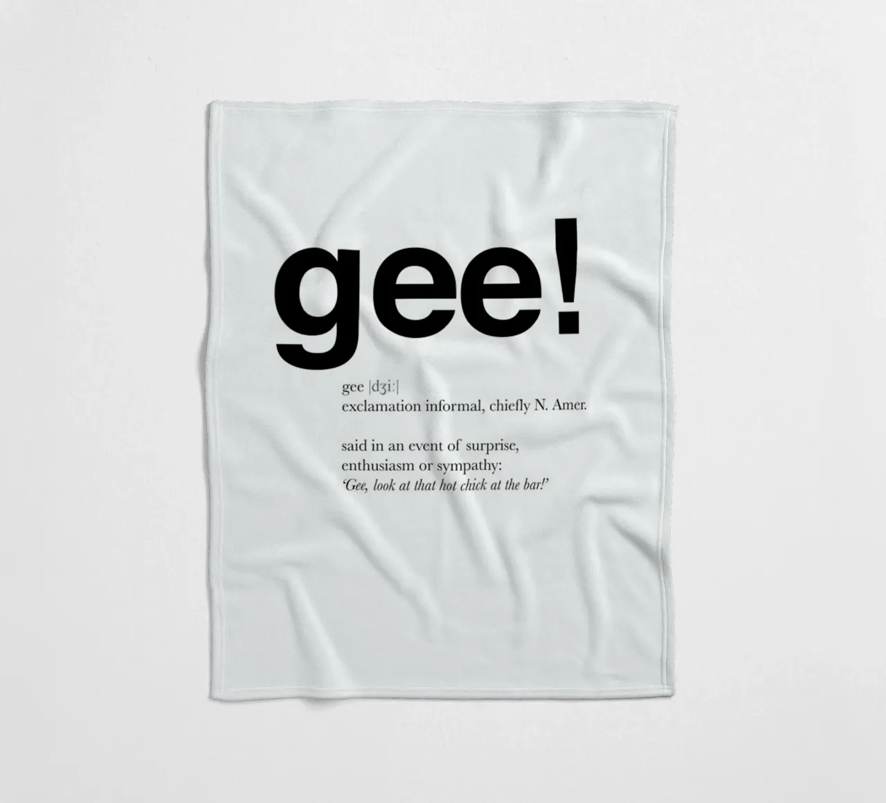 The gee interjection plaid polaire de Matěj Kašpar Jirásek