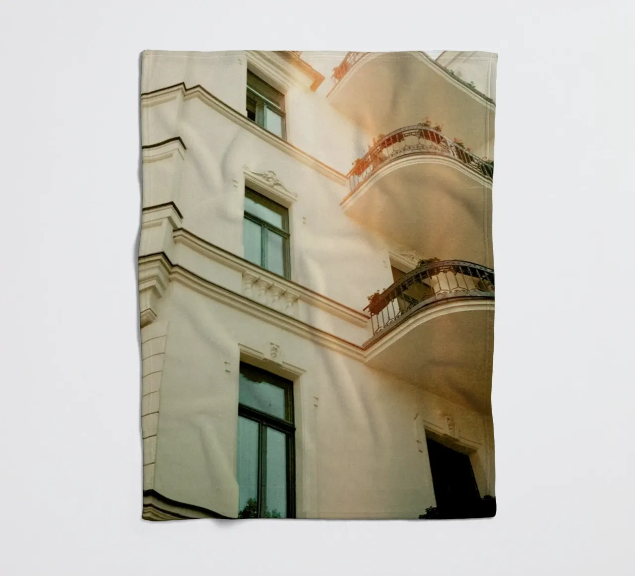 Analog Series Flares On Architecture plaid polaire de Sebastian Hilgetag