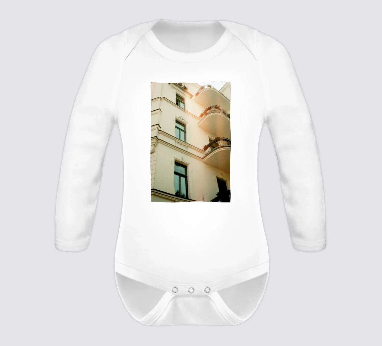 Analog Series Flares On Architecture body neonato maniche lunghe da Sebastian Hilgetag