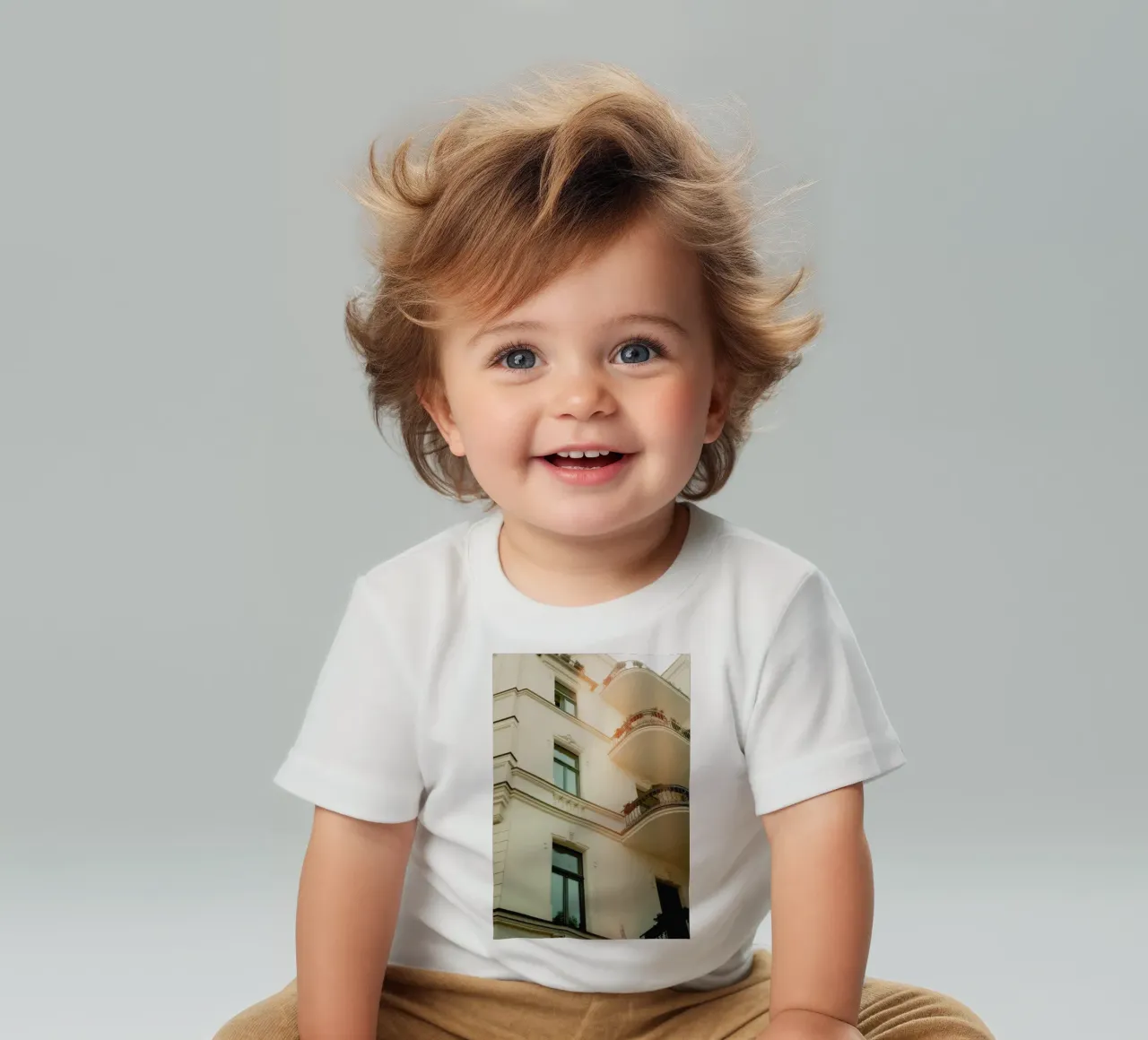Analog Series Flares On Architecture Baby T-Shirt von Sebastian Hilgetag