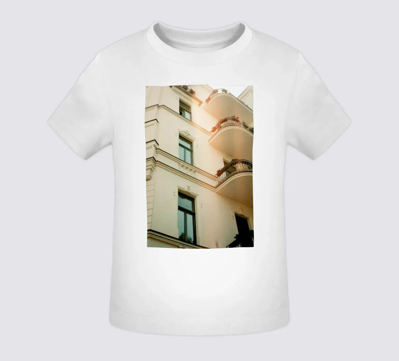 Analog Series Flares On Architecture maglietta neonato da Sebastian Hilgetag