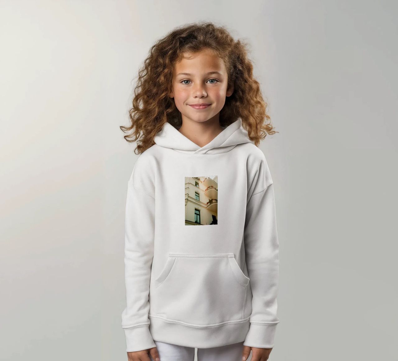 Analog Series Flares On Architecture felpa bambino con cappuccio da Sebastian Hilgetag