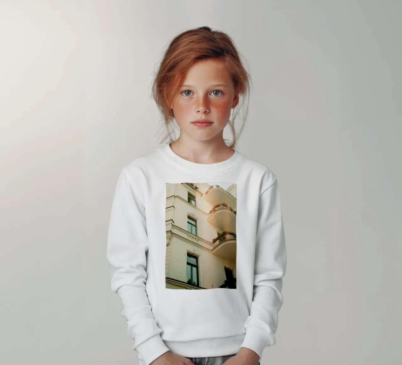 Analog Series Flares On Architecture sweat enfant de Sebastian Hilgetag