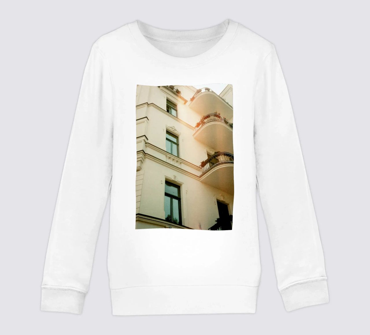 Analog Series Flares On Architecture felpa bambino da Sebastian Hilgetag