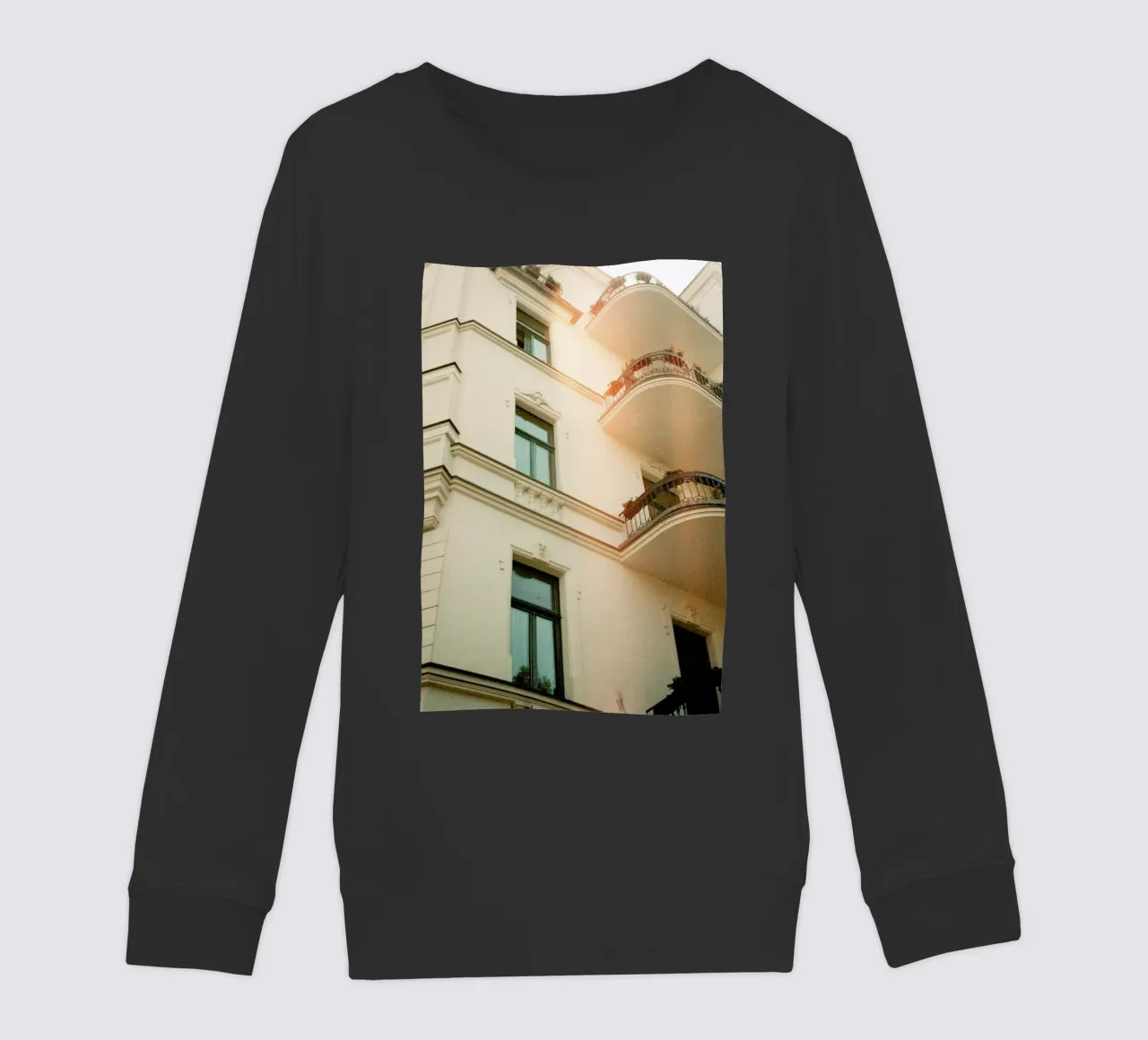 Analog Series Flares On Architecture felpa bambino da Sebastian Hilgetag