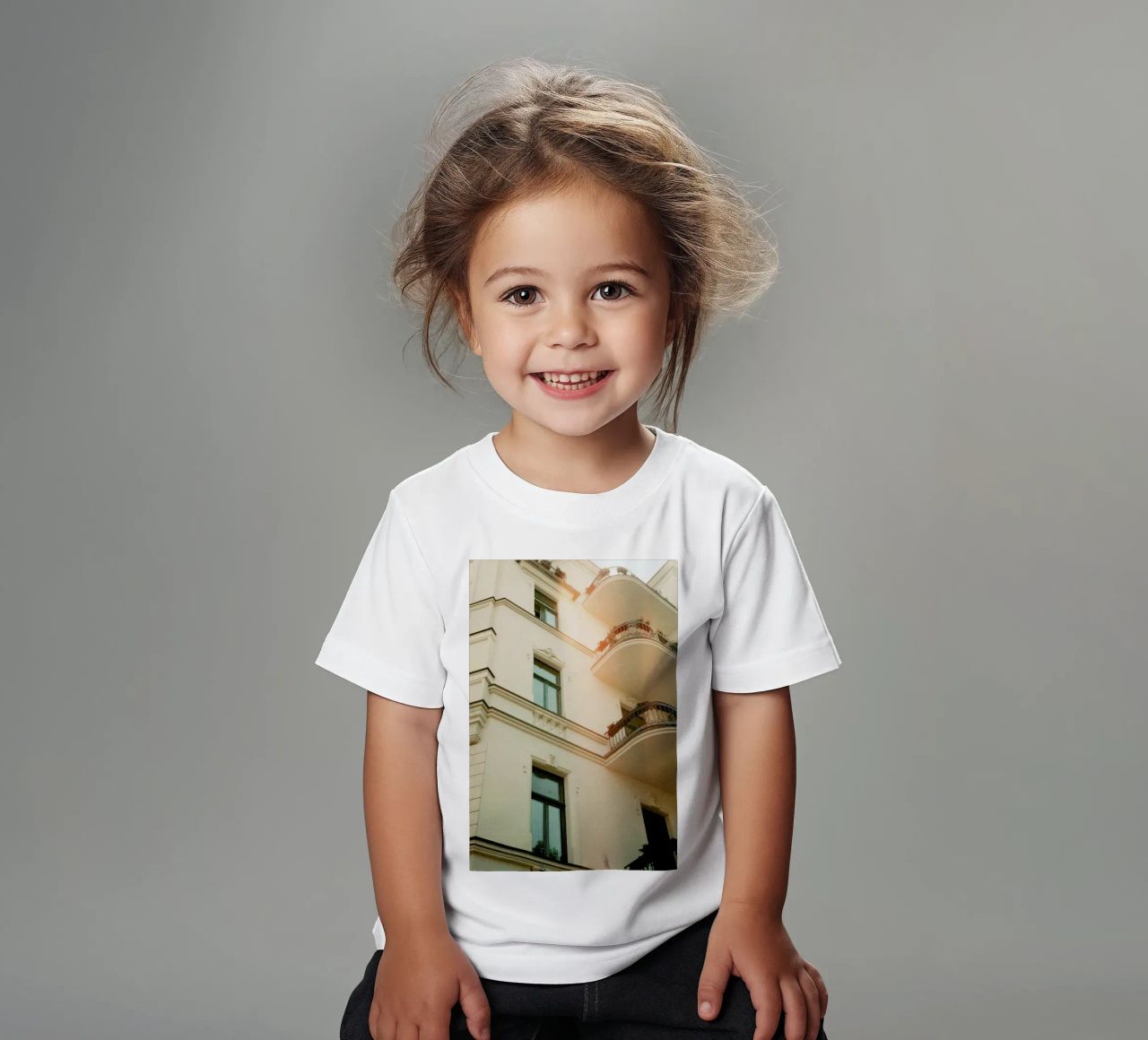 Analog Series Flares On Architecture t-shirt bambini da Sebastian Hilgetag