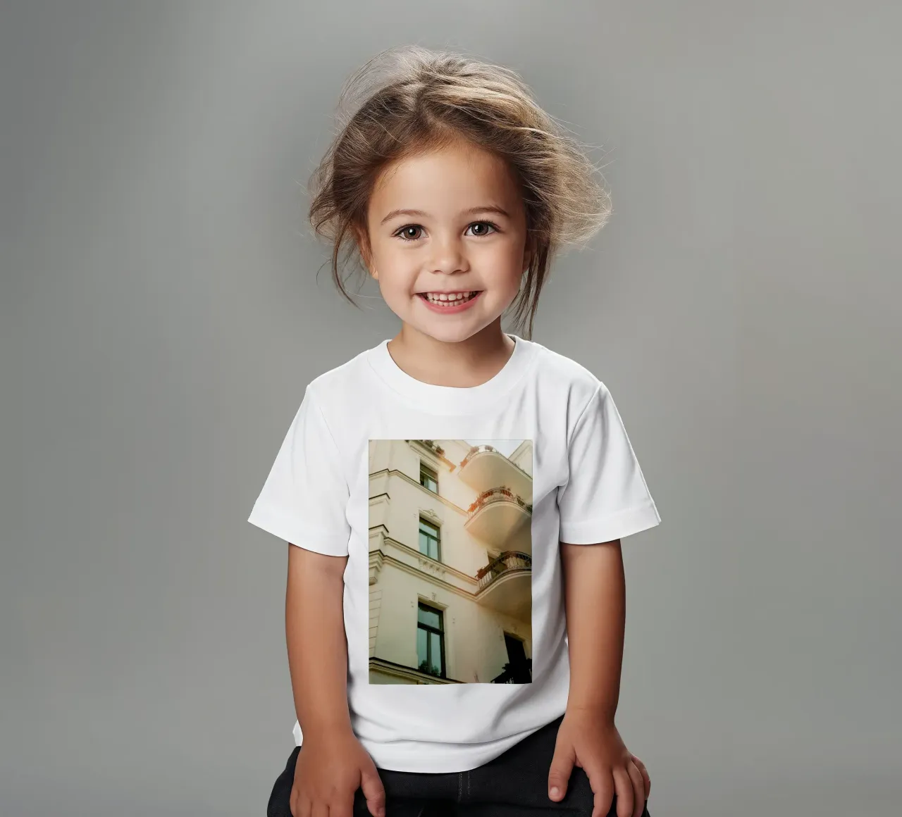 Analog Series Flares On Architecture t-shirt bambini da Sebastian Hilgetag