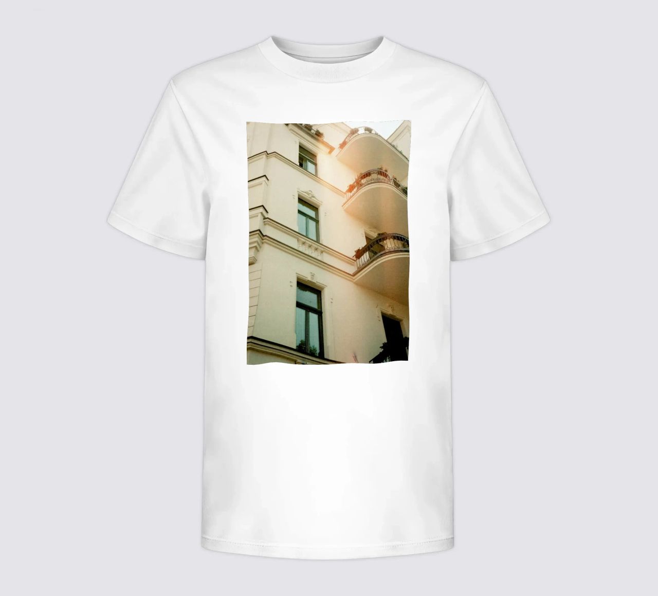 Analog Series Flares On Architecture t-shirt bambini da Sebastian Hilgetag