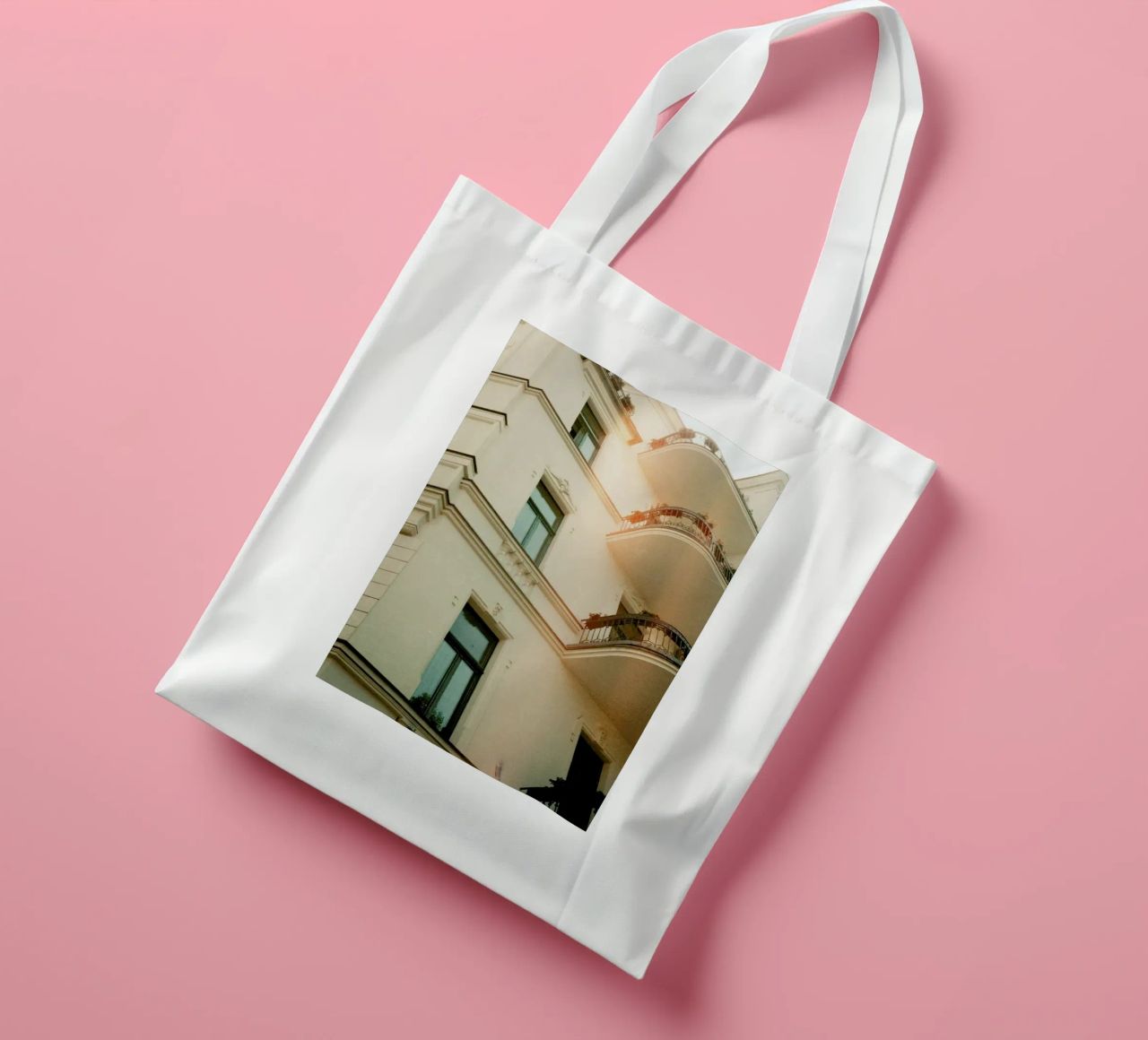 Analog Series Flares On Architecture borsa in juta da Sebastian Hilgetag