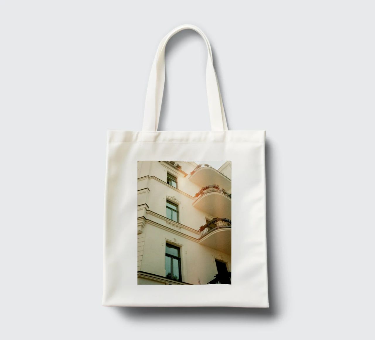 Analog Series Flares On Architecture borsa in juta da Sebastian Hilgetag