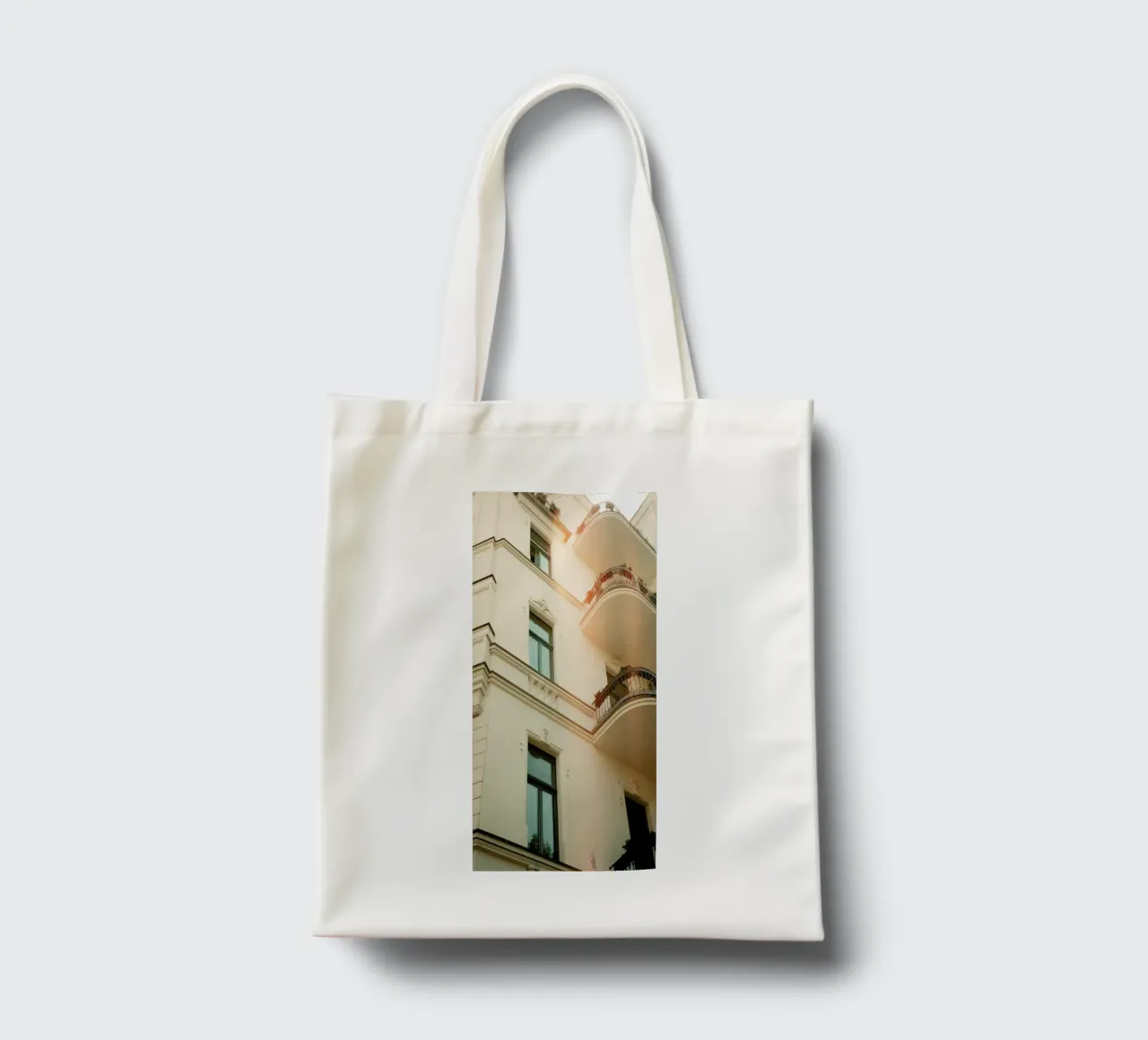 Analog Series Flares On Architecture borsa in juta da Sebastian Hilgetag