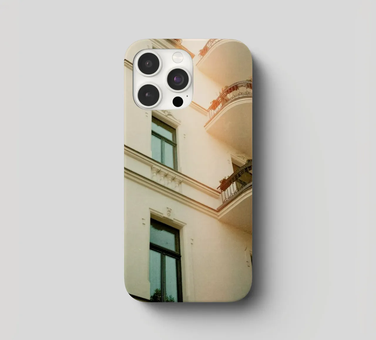 Analog Series Flares On Architecture cover iphone da Sebastian Hilgetag
