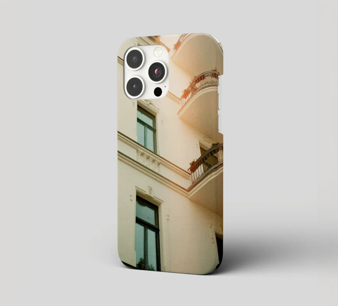 Analog Series Flares On Architecture cover iphone da Sebastian Hilgetag