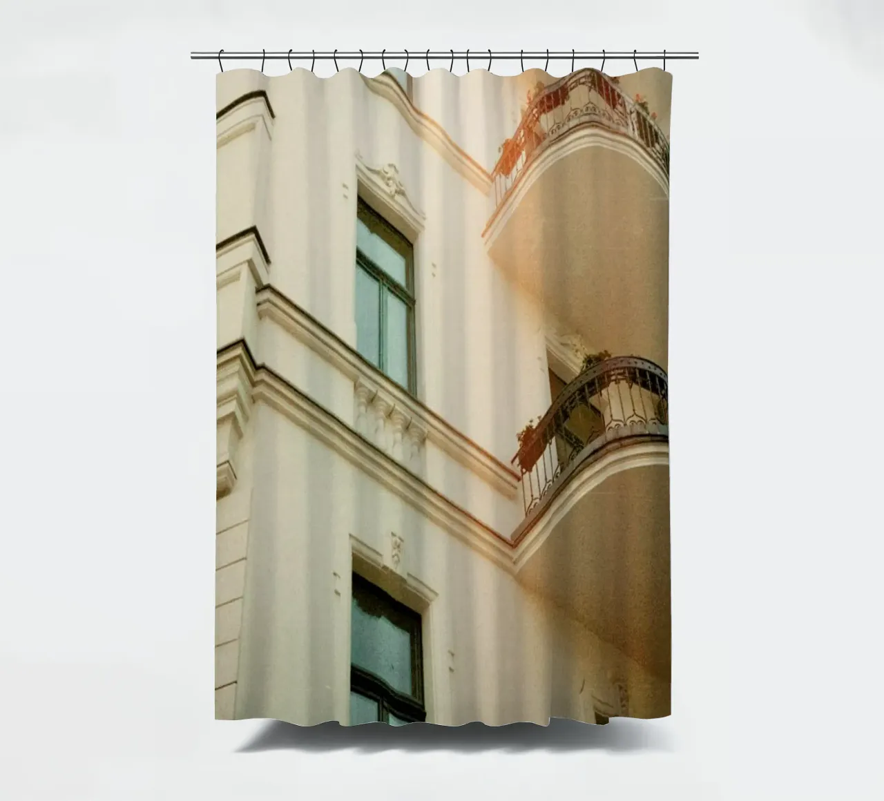 Analog Series Flares On Architecture rideau de douche de Sebastian Hilgetag