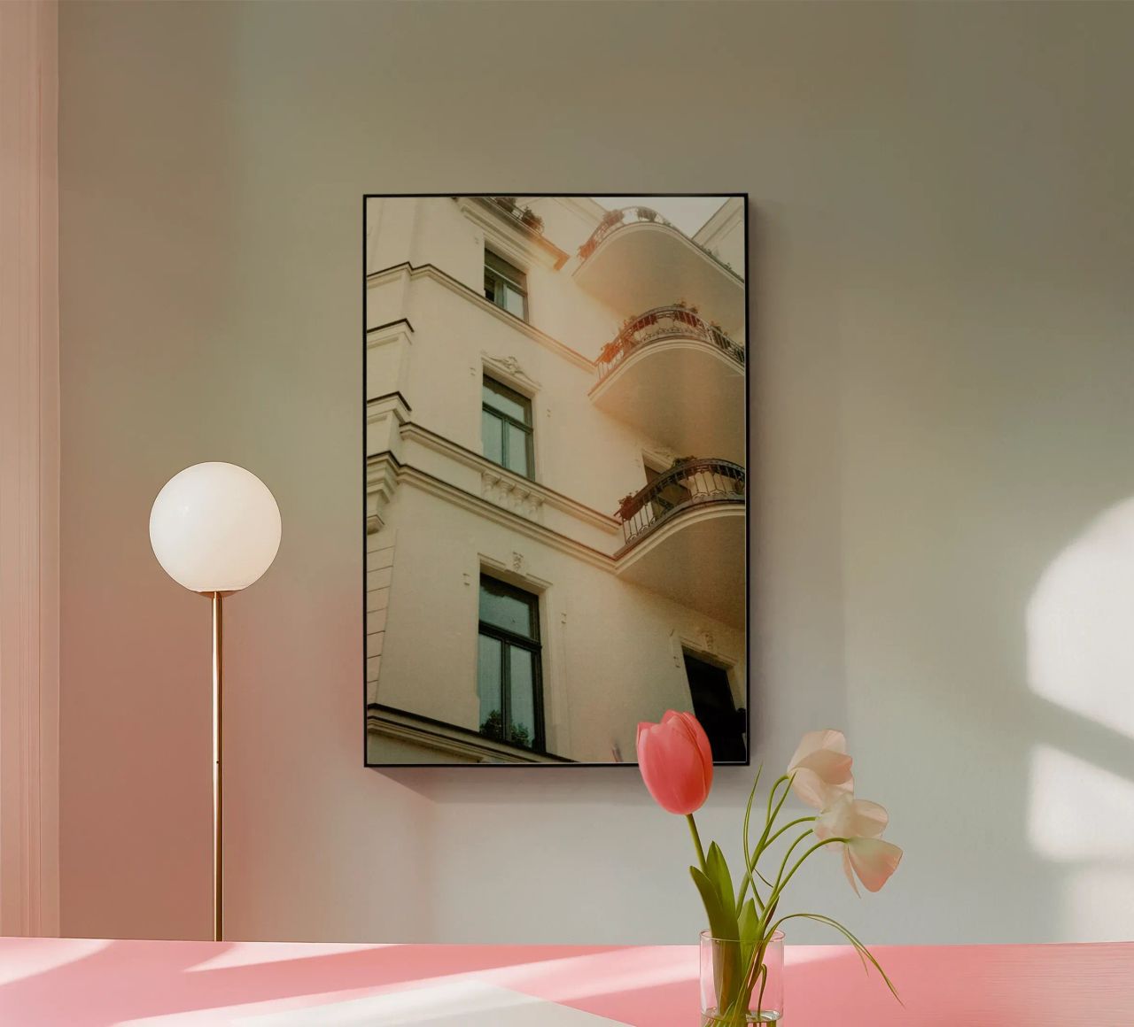 Analog Series Flares On Architecture plexiglass da Sebastian Hilgetag