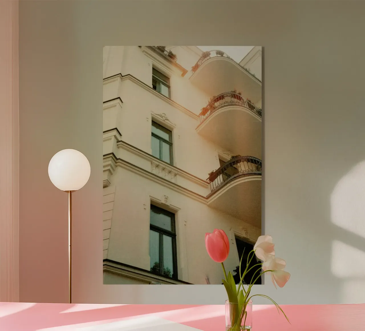 Analog Series Flares On Architecture plexiglass da Sebastian Hilgetag