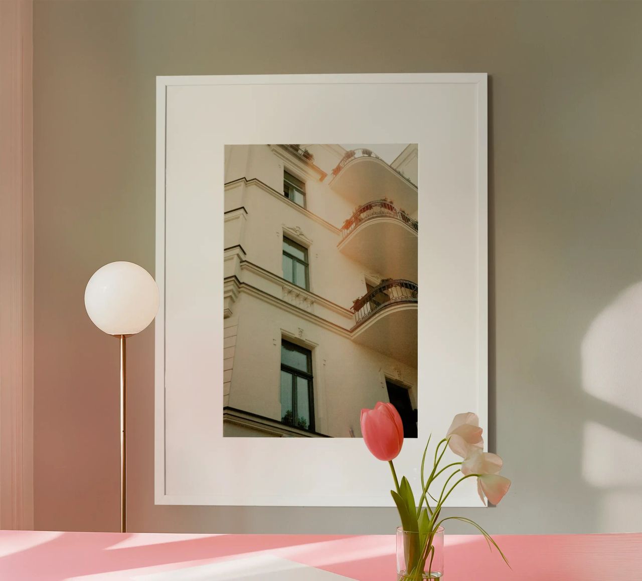 Analog Series Flares On Architecture poster da Sebastian Hilgetag
