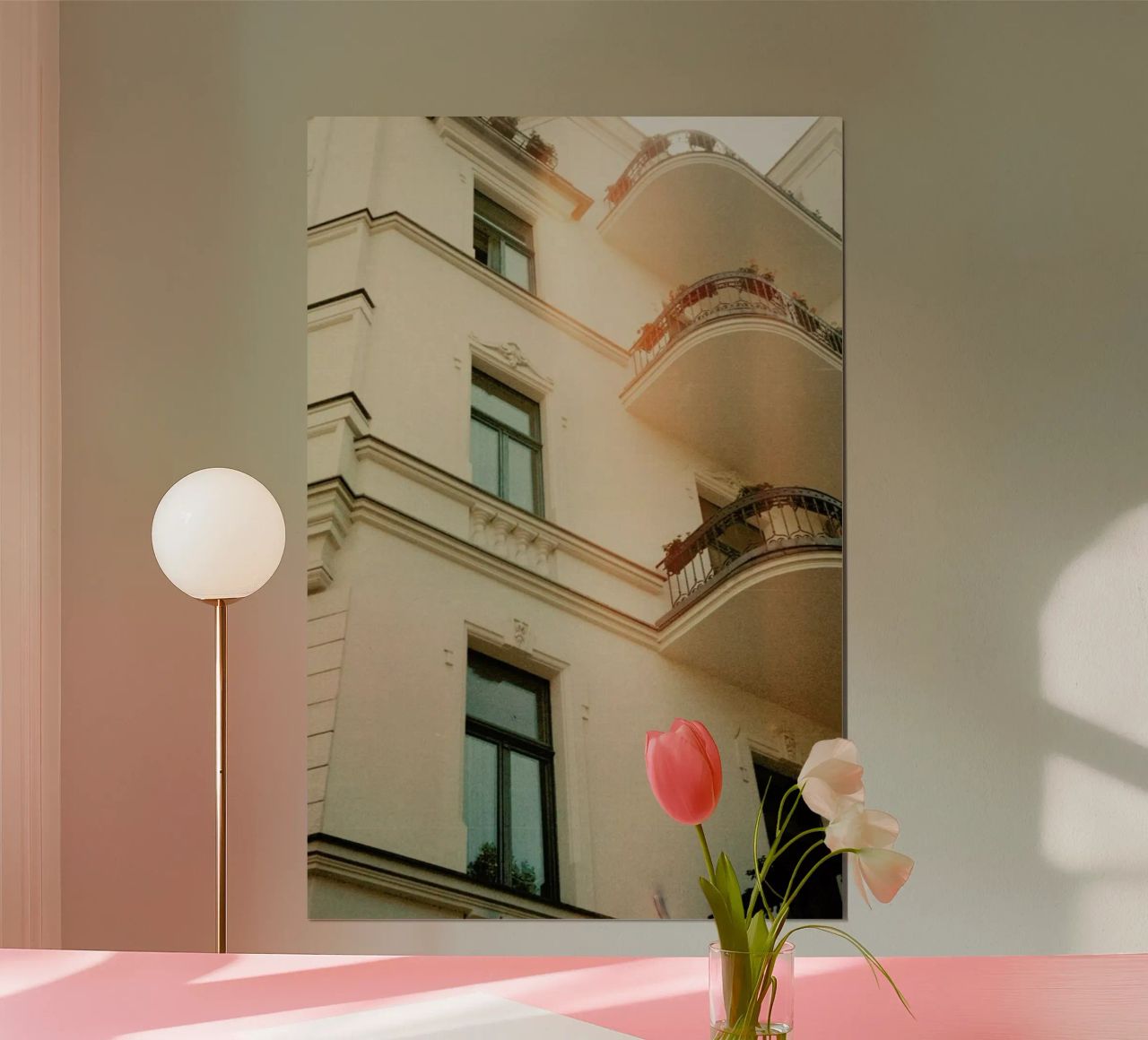 Analog Series Flares On Architecture poster da Sebastian Hilgetag