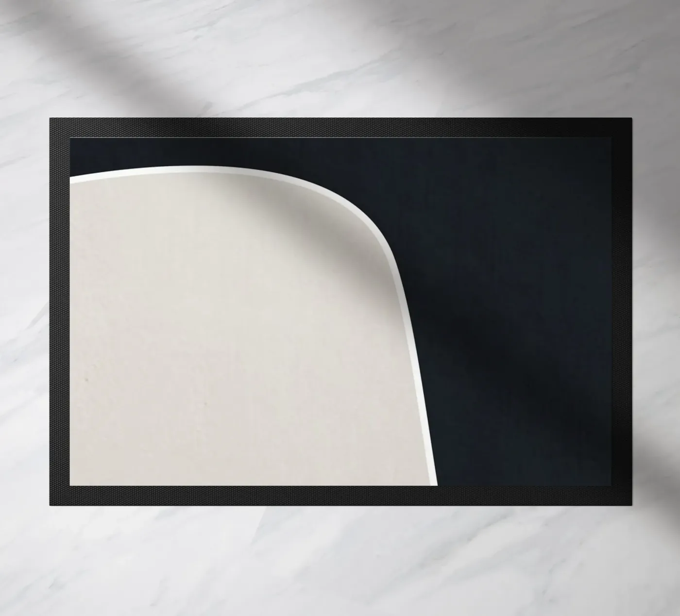 simple geometric abstract doormat by vintageshop