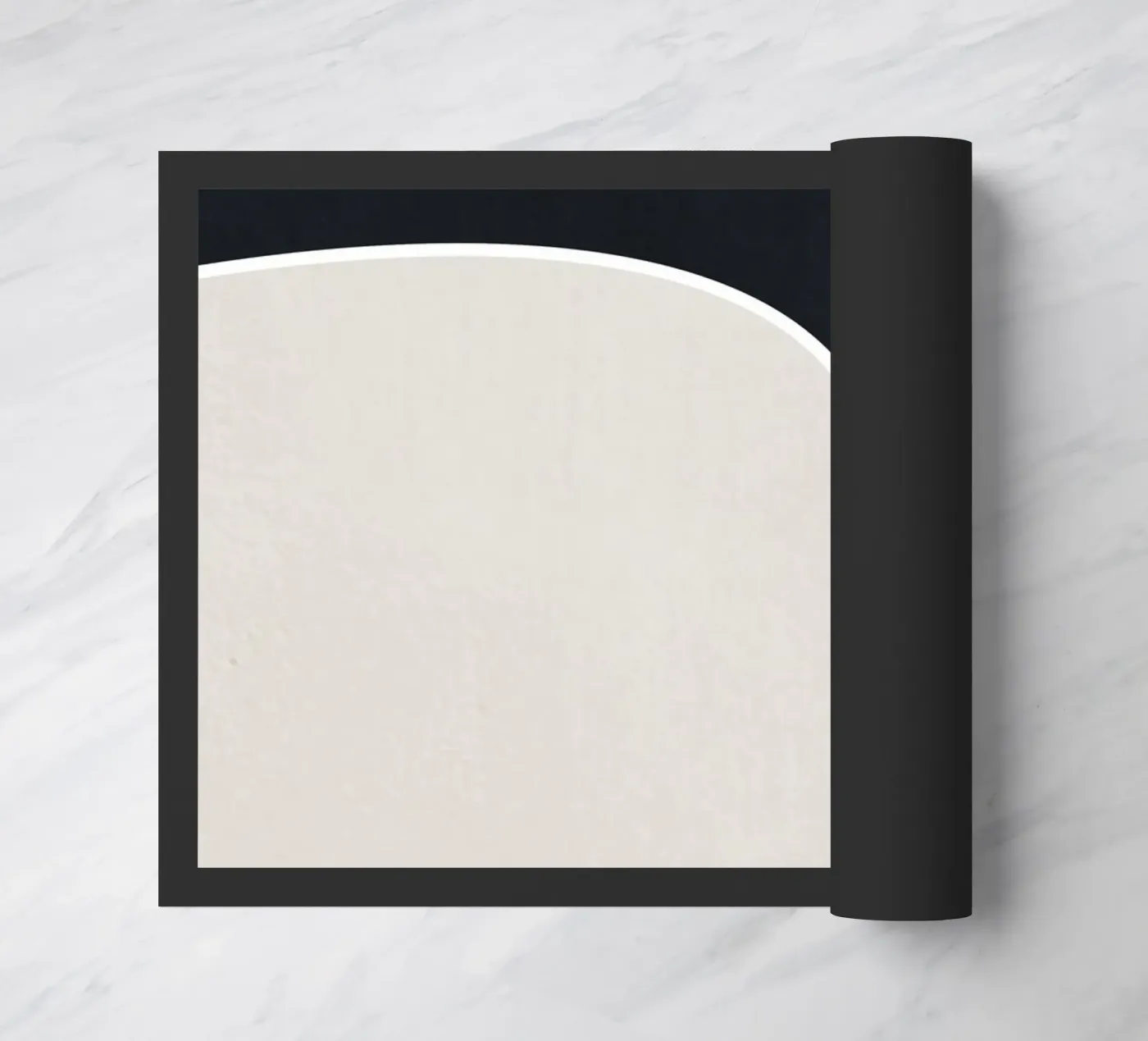 simple geometric abstract doormat by vintageshop