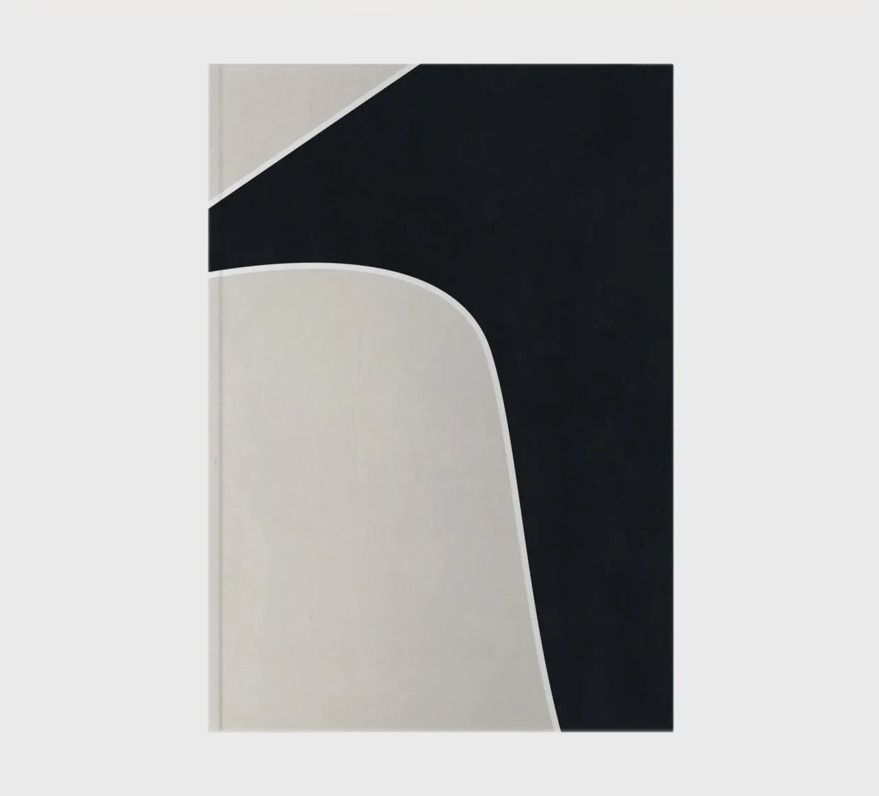 simple geometric abstract notebook by vintageshop