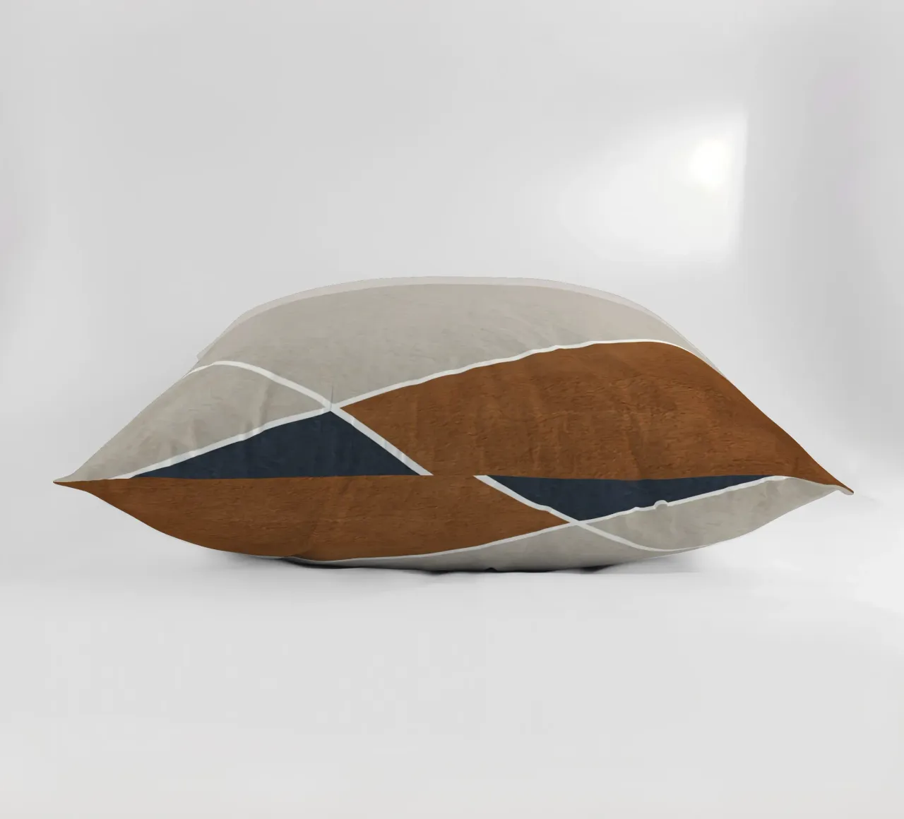 abstract geometric simple circular cuscino da vintageshop