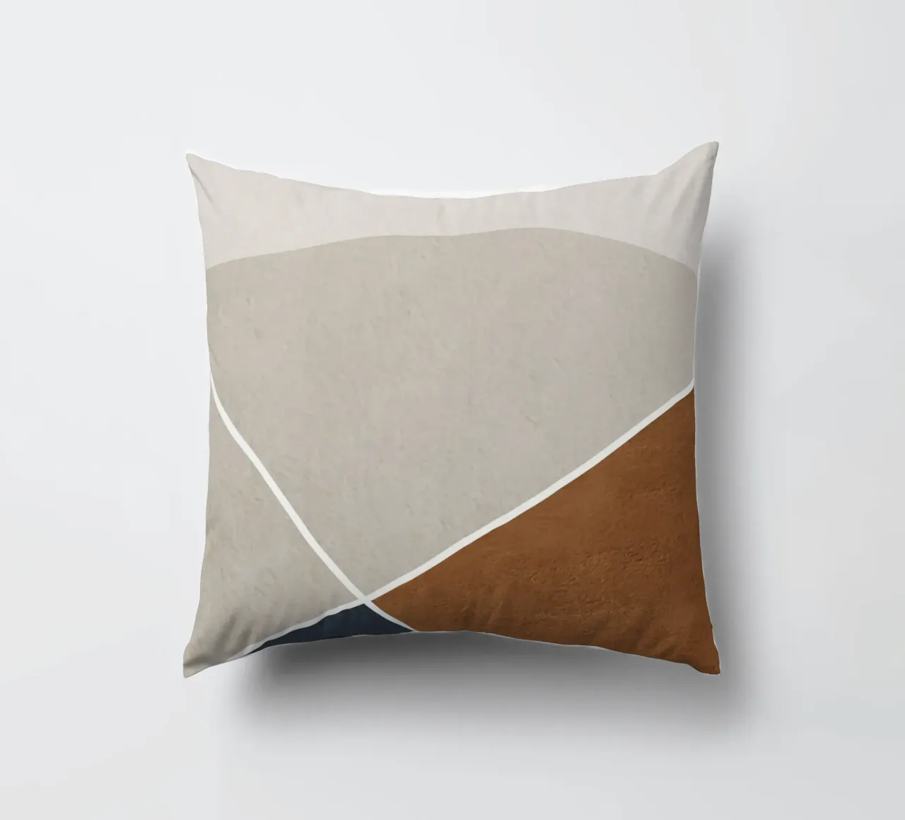 abstract geometric simple circular Kissen von vintageshop