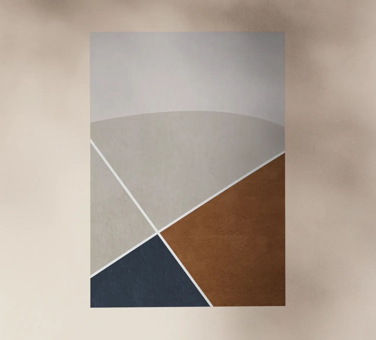 abstract geometric simple circular pellicola backlit da vintageshop