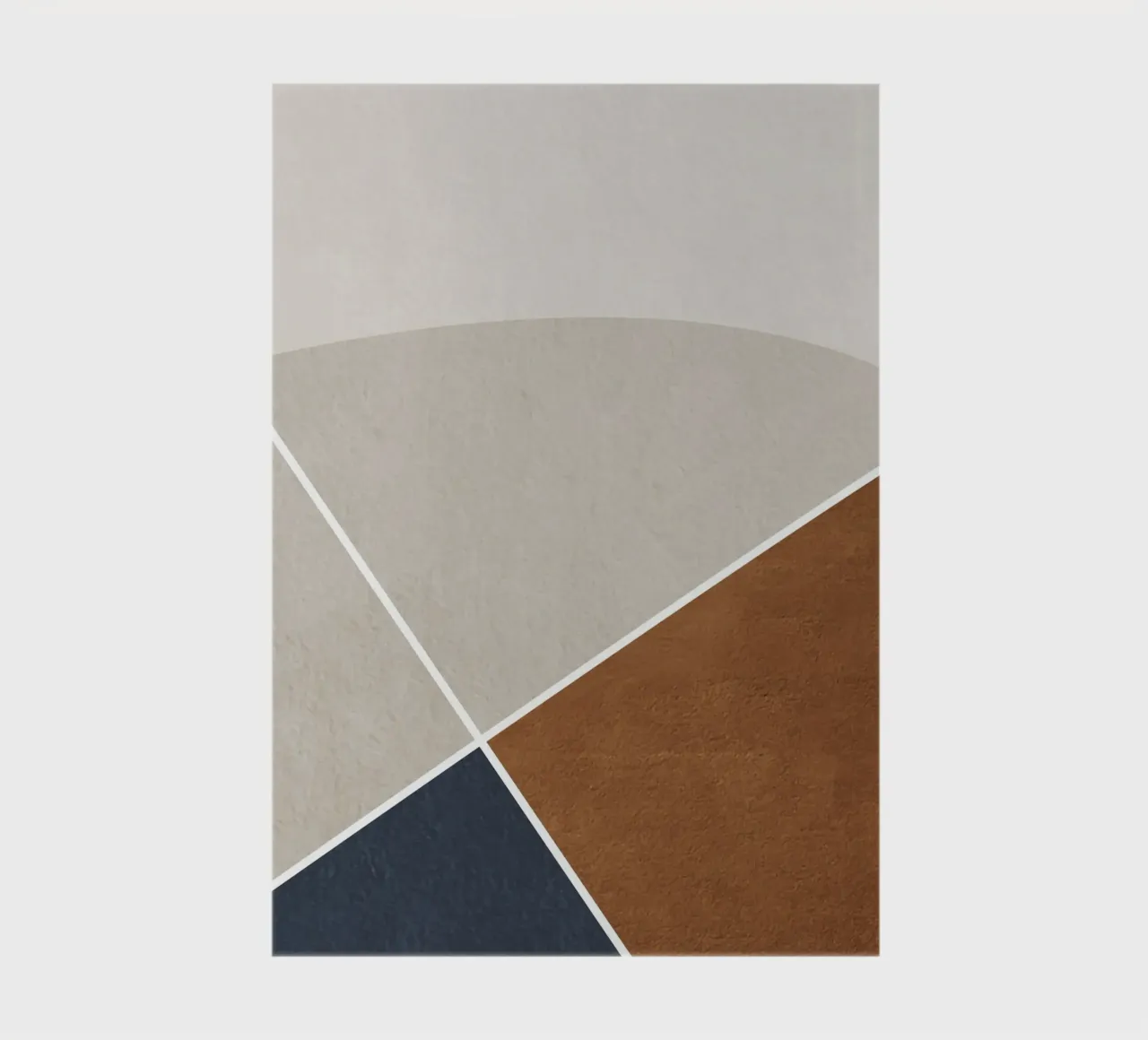 abstract geometric simple circular diario da vintageshop