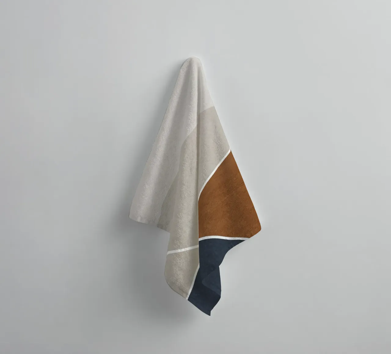 abstract geometric simple circular asciugamano da bagno da vintageshop