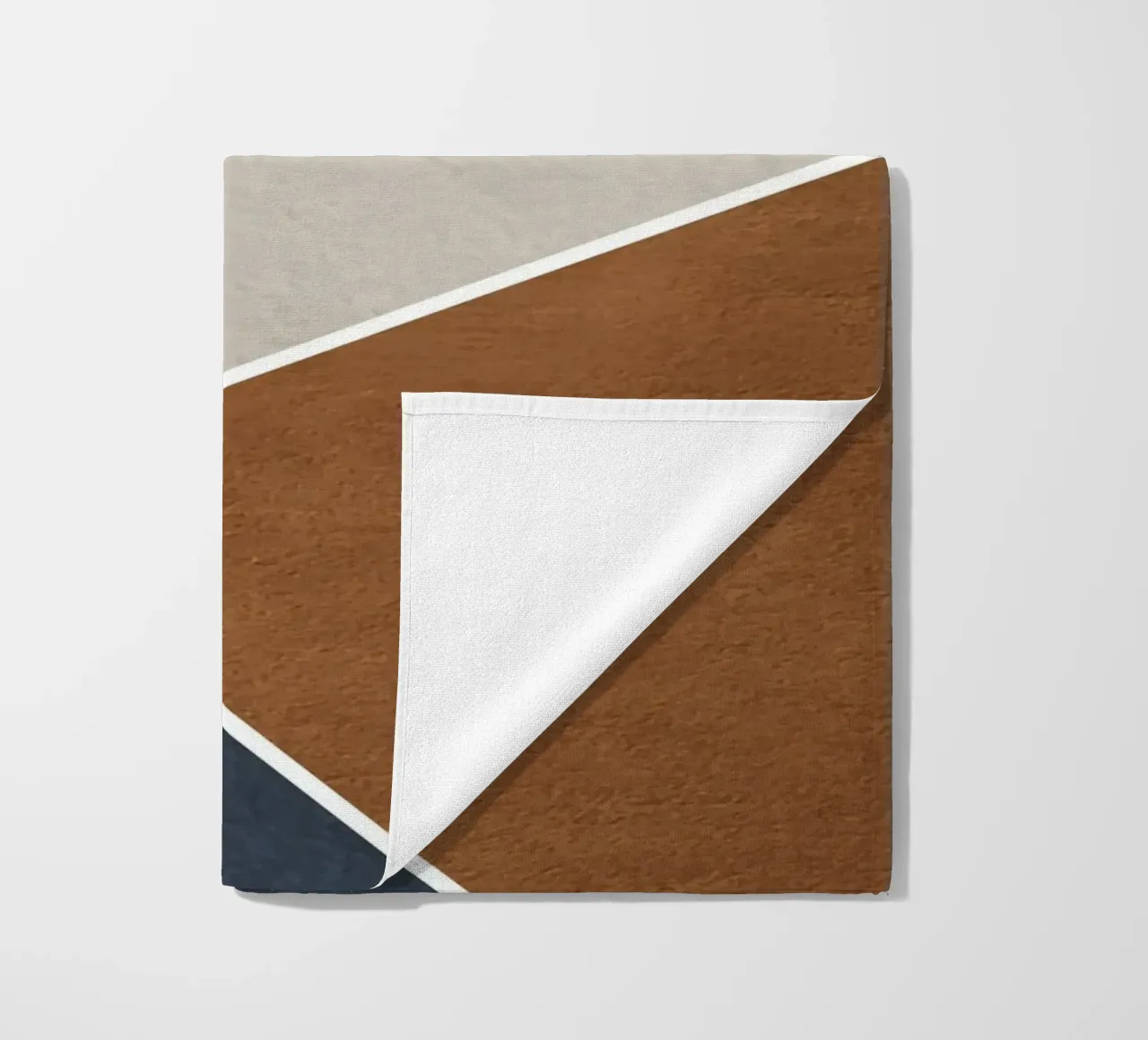 abstract geometric simple circular telo mare da vintageshop