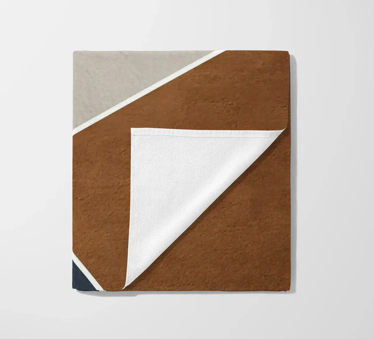 abstract geometric simple circular Strandtuch von vintageshop
