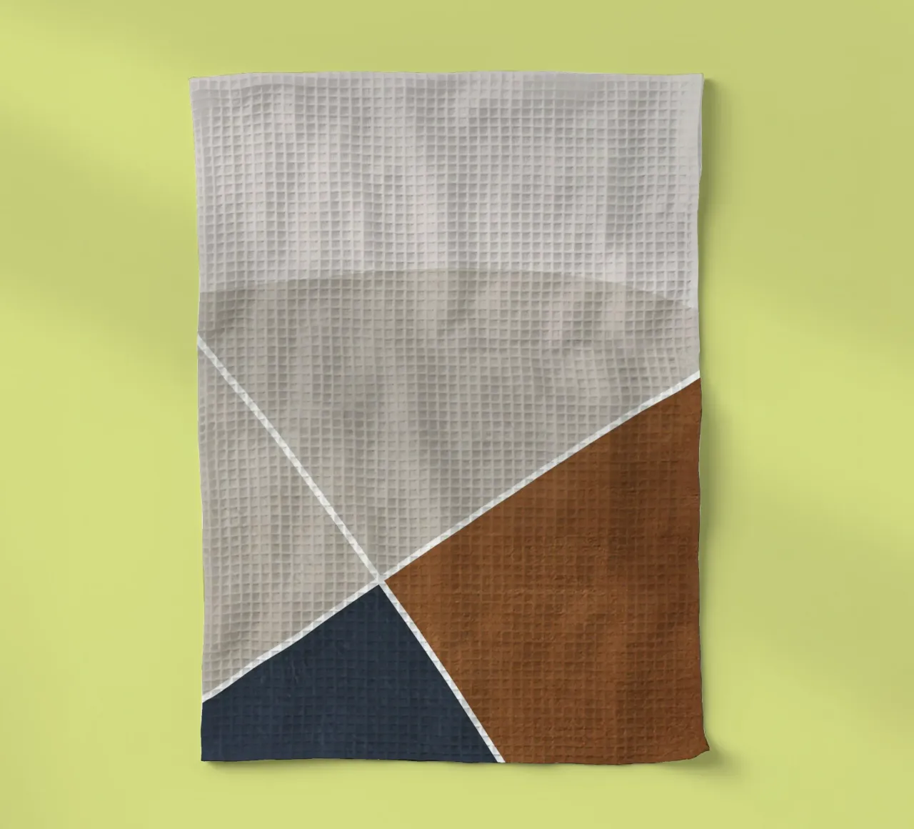 abstract geometric simple circular canovaccio da cucina da vintageshop