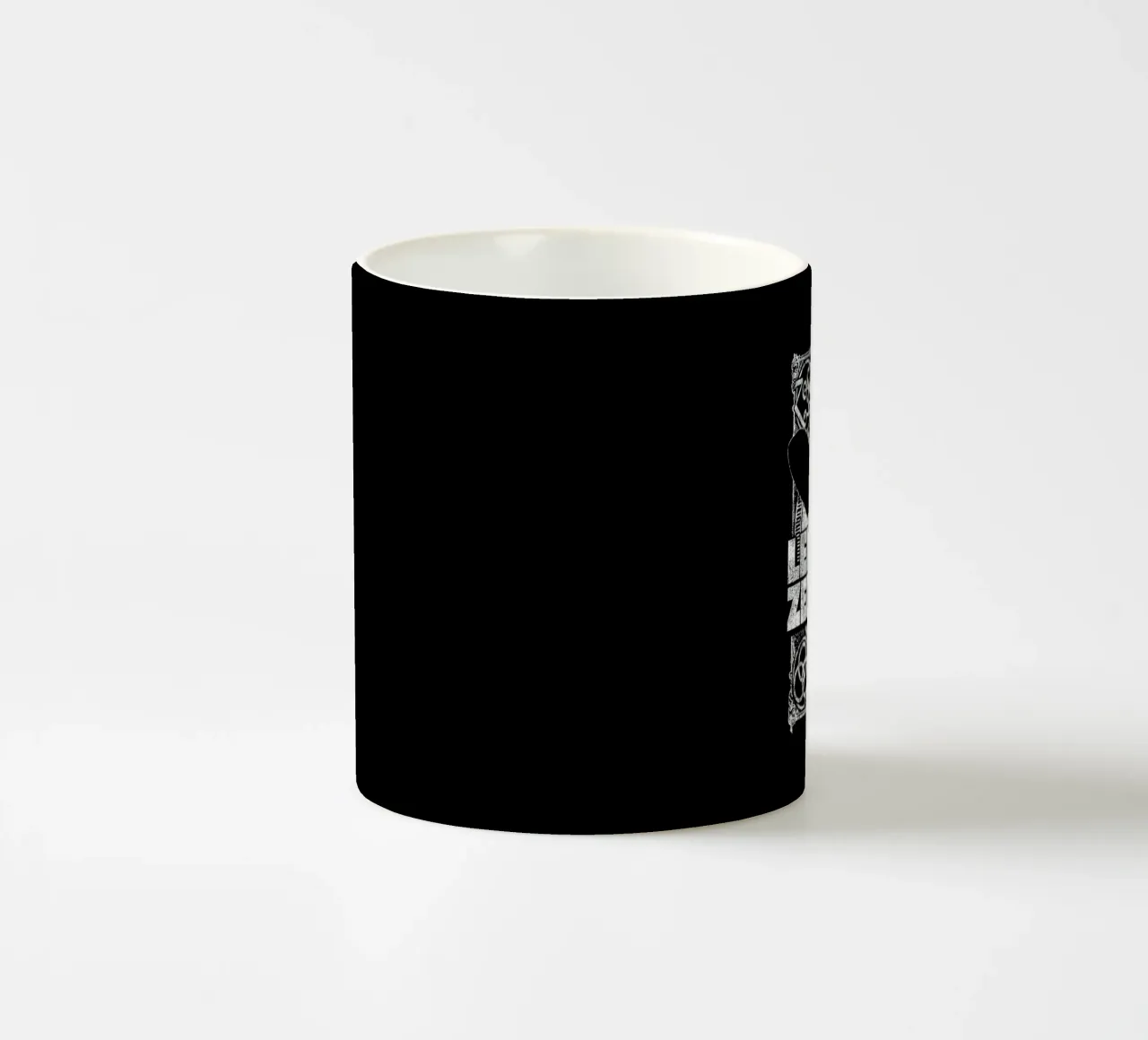 Led Zeppelin - Black And White tazza in ceramica da Gage Gottlieb